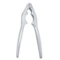 Zinc alloy seafood cracker, 6 inches long, natural silver finish
